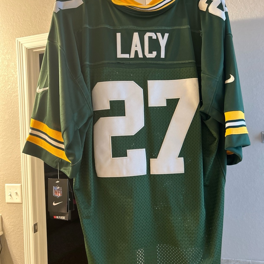 NFL Green and Yellow Jersey by Nike